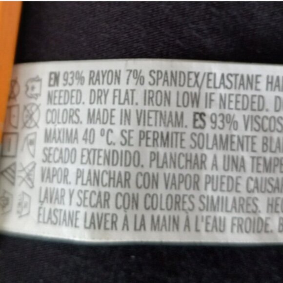 Forever 21 Juniors Black T-Shirt/Tank Dress Sleeveless Swing Sz M Casual - Picture 8 of 9